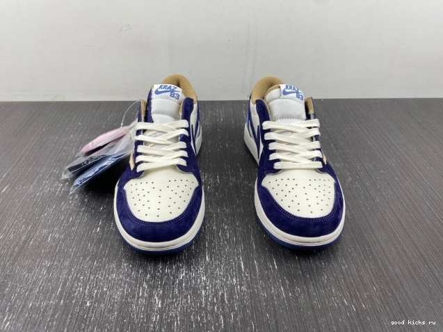 AIR 1 SCOTT X TRAVIS JORDAN DM7866-808 CUSTOM 0714